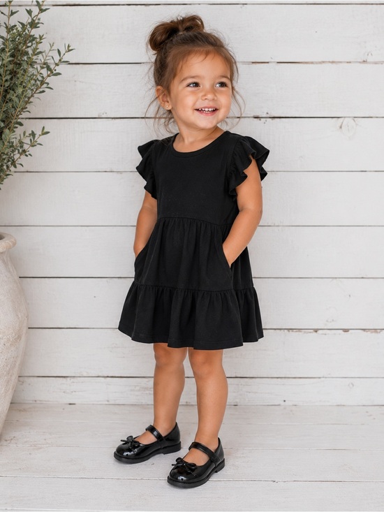 Carter's Other - Carter's Girls Black Patent Mary Jane Shoes with Bow